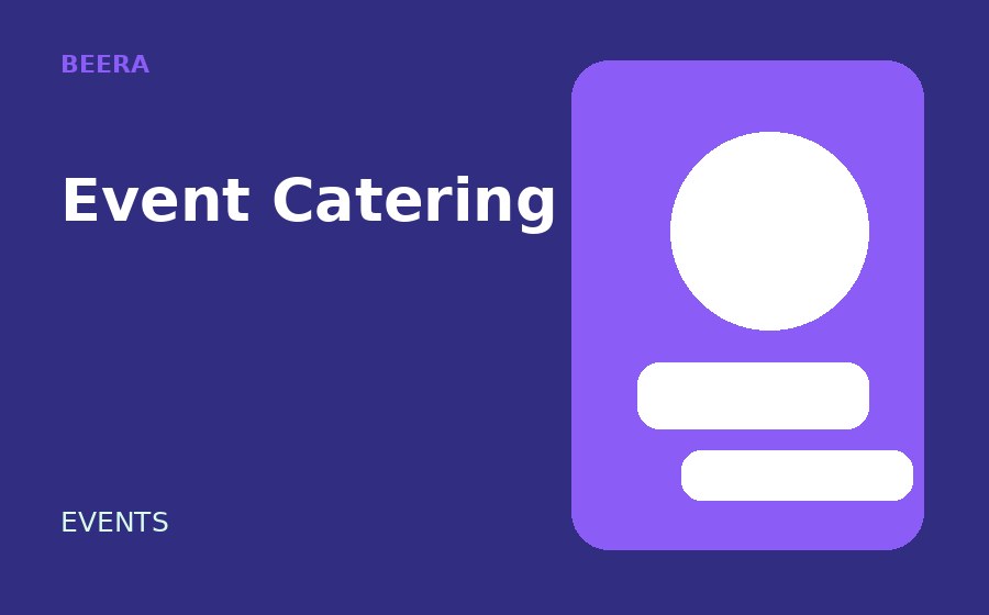I will prepare delicious food and cater for your event